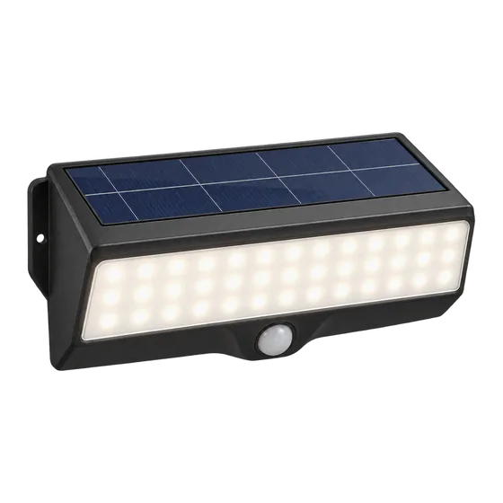 Lampe solaire à détecteur (illustration)