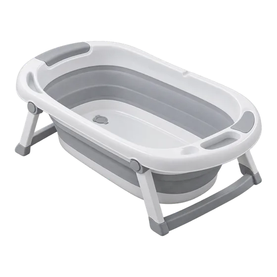Baignoire pliable ultra compacte (illustration)