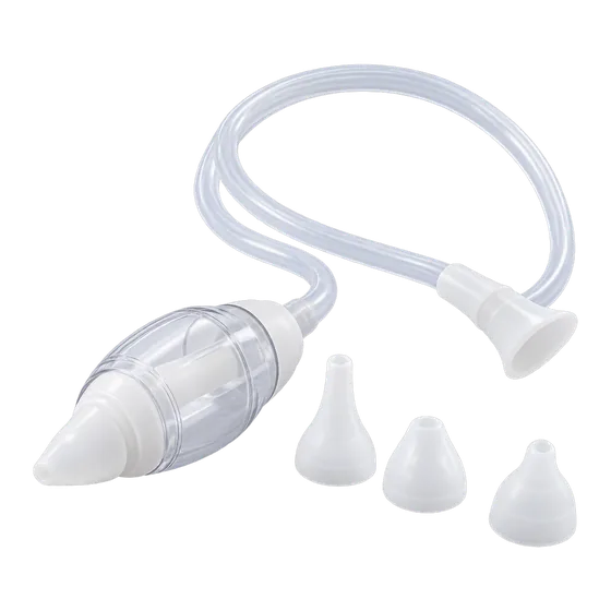 Aspirateur nasal avec embouts souples (illustration)