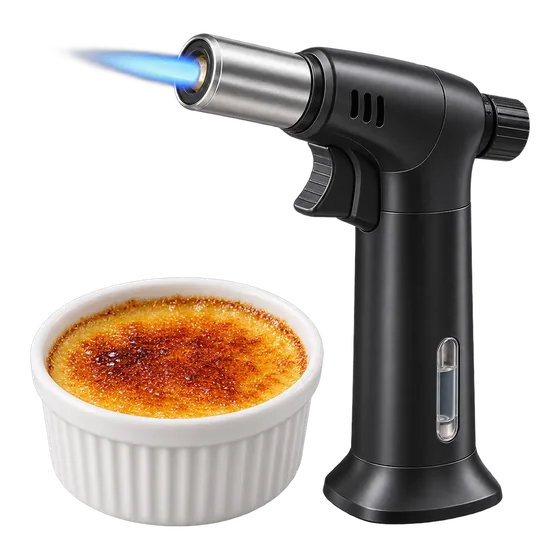 Chalumeau de cuisine rechargeable (illustration)