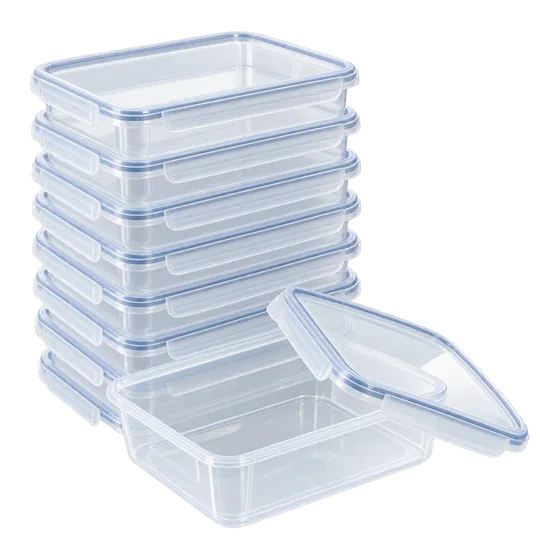 Boîtes micro-ondables 1 000 ml, sachet de 50 (illustration)