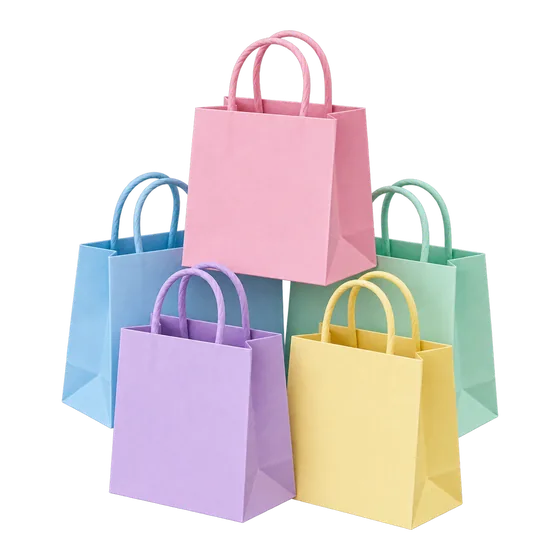 Sachets cadeaux anniversaire, lot de 30 (illustration)