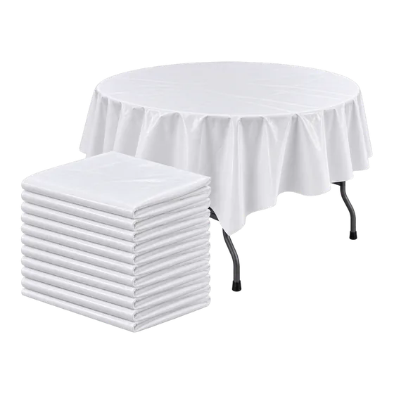 Nappes rondes jetables, lot de 12 (illustration)