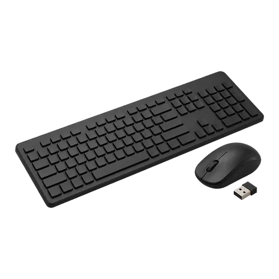 Clavier + souris sans fil MK270 (illustration)
