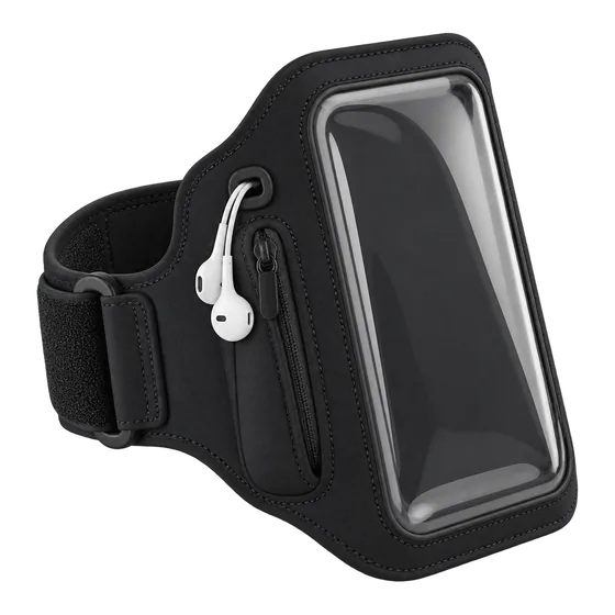 Brassard téléphone pour la course (illustration)