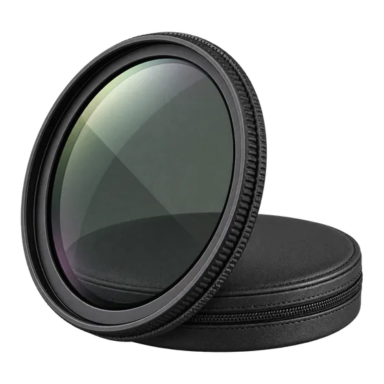 Filtre polarisant 67 mm (illustration)