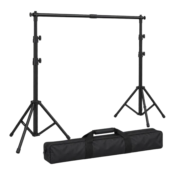 Support de fond 2 × 3 m (illustration)