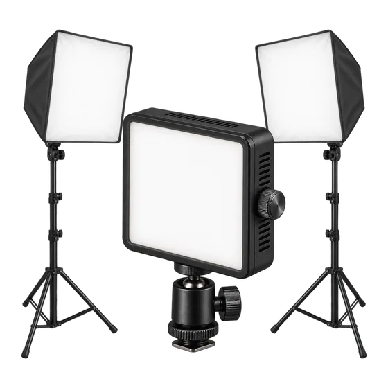 Kit softbox 50 × 50 cm (illustration)