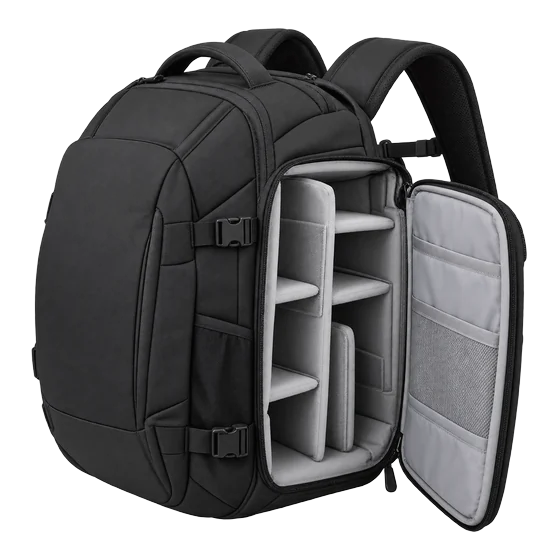 Sac à dos photo 15 L (illustration)
