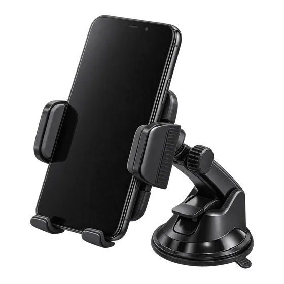 Support téléphone à ventouse (illustration)