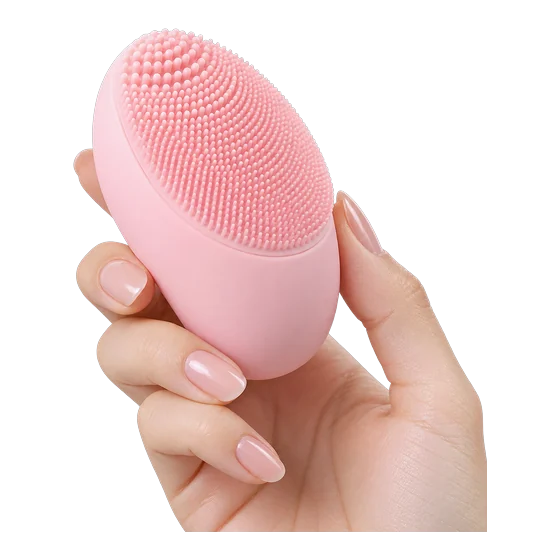 Brosse nettoyante visage en silicone (illustration)