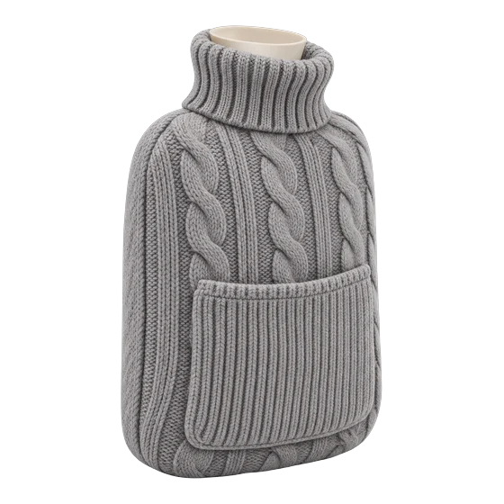 Bouillotte 2 L avec housse poche (illustration)