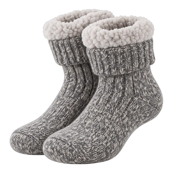Chaussettes thermiques doublées (illustration)