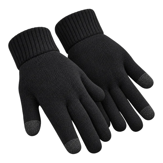 Gants d'hiver tactiles (illustration)