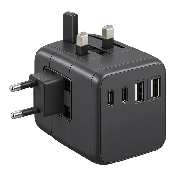 Adaptateur universel 4 USB (illustration)