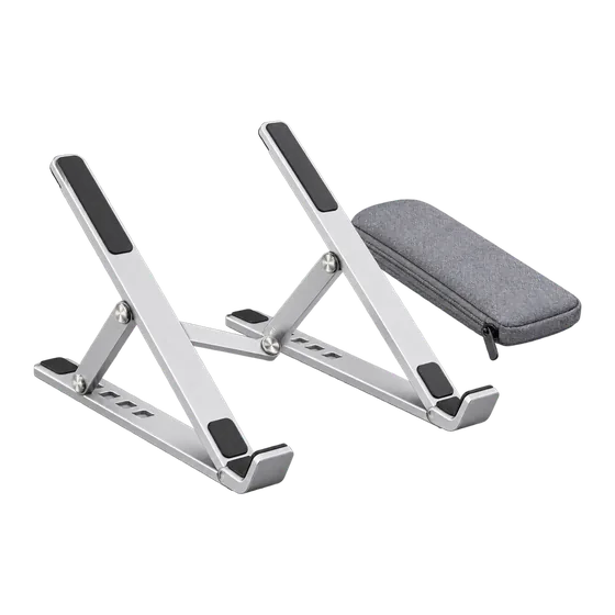 Support d'ordinateur portable pliable (illustration)