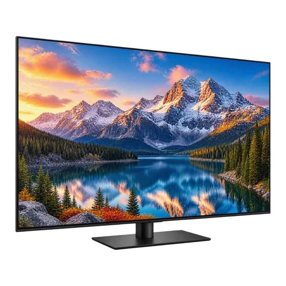 TV QLED 4K 55" Hisense E7Q (illustration)
