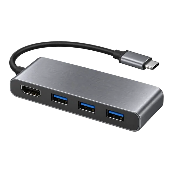 Hub USB-C 5 en 1 UGREEN (illustration)
